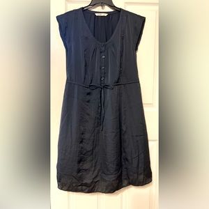 Silky navy dress, Old Navy, size M , pre-owned